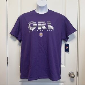 MLS Orlando City SC Women’s Short Sleeve Cotton T-Shirt Size XL